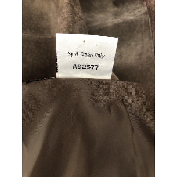 VINTAGE BOB MACKIE “DELLA ROBBIA” EMBROIDERED SUEDE JACKET Fall Pumpkins XL - Picture 9 of 9